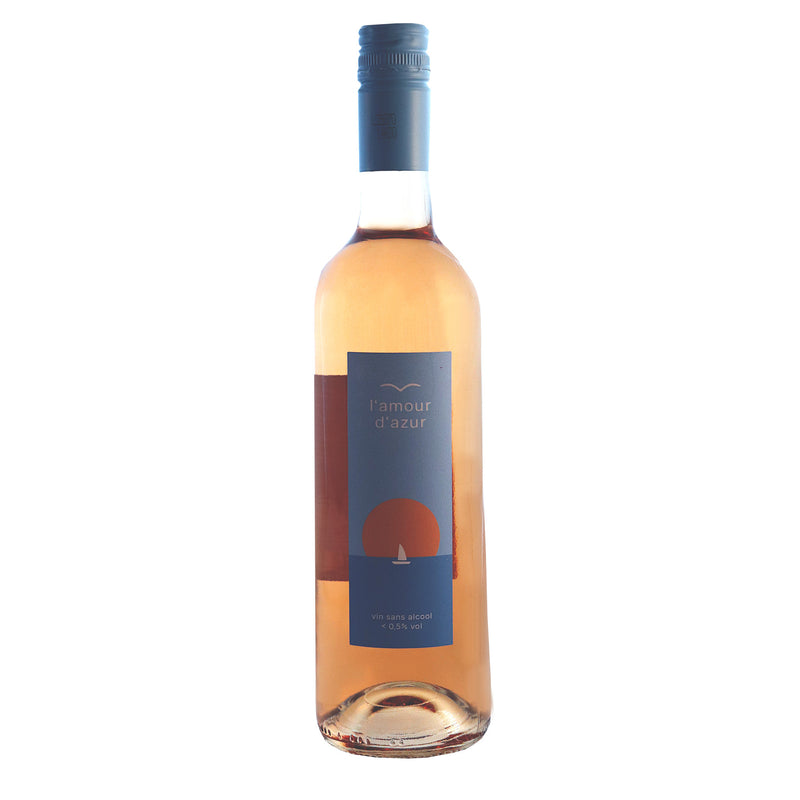 l`amour d`azur rosé - alkoholfreier Wein